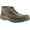 Bomber/Turquoise, variant on Women's Leather Lace-up Rubber Sole Chukka Colored Trim, Bomber/Turquoise, 8(M)