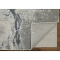 thumbnail image 4 of Feizy Astra Transitional Abstract, Gray/Ivory, 6' 7" x 9' 6" Area Rug, Stain Fade Resistant Pet & Kid Friendly, Area Rug for Living Room and Bedroom, 4 of 8