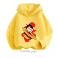 thumbnail image 3 of Sudadera con capucha de una pieza para niños, ropa para niños y niñas, ropa de primavera y otoño, sudadera con dibujos animados de Luffy Zoro, traje para adolescentes, camisetas con capucha de Sonic, 3 of 5