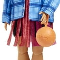 thumbnail image 5 of Barbie Extra Fashion Doll with Pink-Streaked Crimped Hair in Jersey Dress with Accessories & Pet, 5 of 7