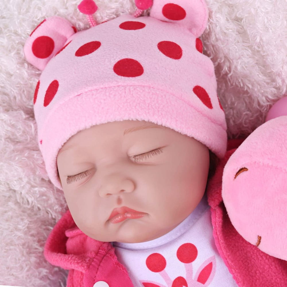 Lifelike Reborn Baby Dolls Boy - 18 Inch Baby Toddler Soft Body Realistic Newborn Baby Doll Real Life Baby Dolls Toy Gift with Accessories for Kids Age 3+