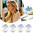 thumbnail image 6 of Ocean Animal Stemless Drinking Glasses 3.99in, Coastal Sea Creature Printed Cups, Decorative Beach Home Kitchen Bar Tumbler Decor,0 by XSAOP by XSAOP, 6 of 8