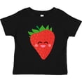 thumbnail image 3 of Inktastic Strawberry Kawaii Boys or Girls Toddler T-Shirt, 3 of 5