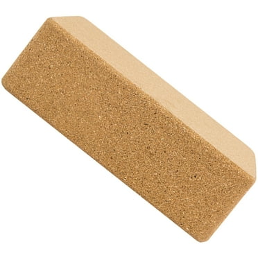 CHICHUMID Yoga Block Oak Golden Abdominal Muscle Training for Restorative Yoga 1Pcs 9.4x6.3in