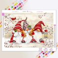 thumbnail image 1 of Pintura de diamantes 5D DIY, póster de Gnomo de Navidad, pintura de diamantes de cristal, bordado de mosaico, Kit de punto de cruz, decoración del hogar, nueva serie, 1 of 4