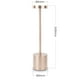 thumbnail image 4 of Lámpara de Mesa LED USB Regulable JShteea Eye Protect Nocturna oro rosa, 4 of 9