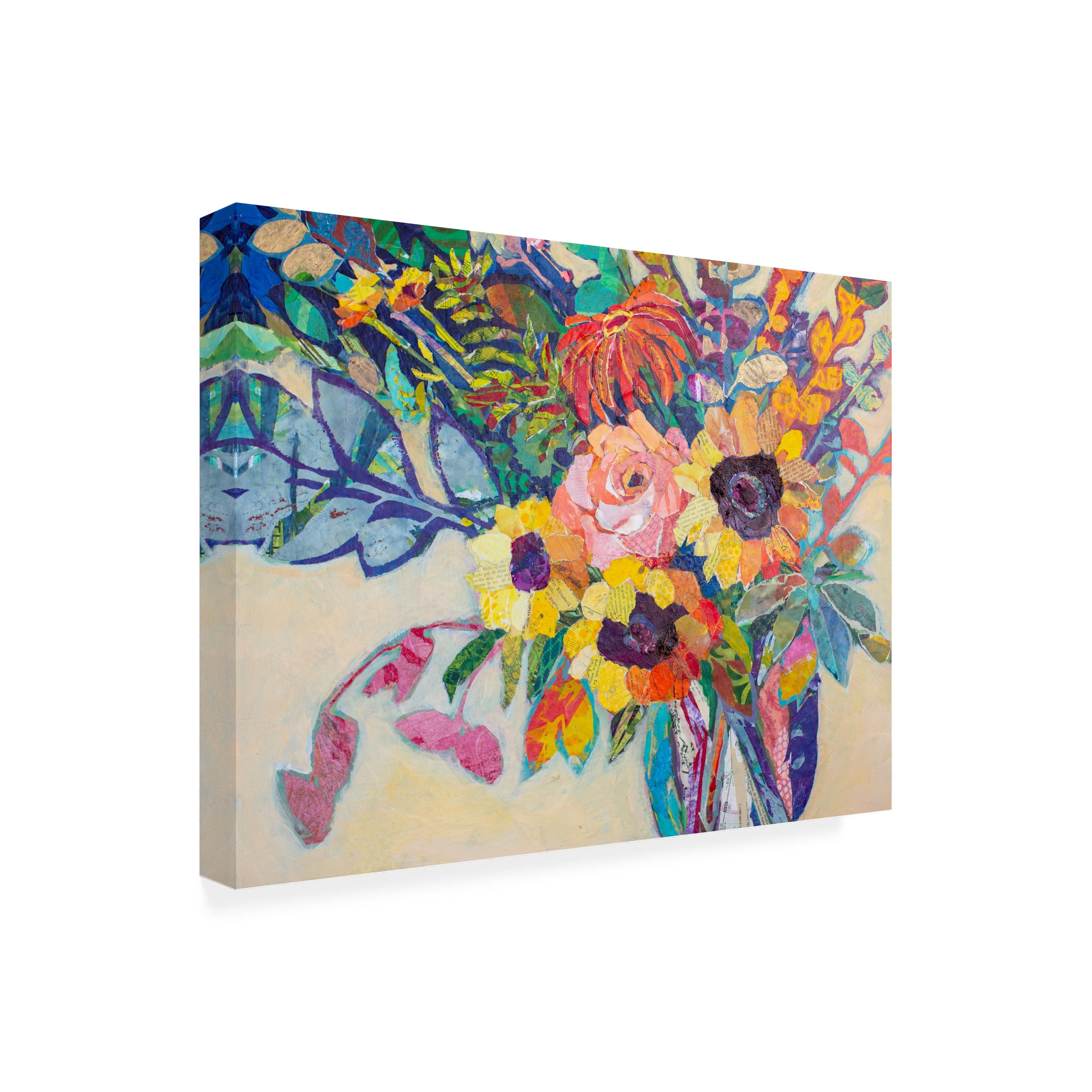 Elizabeth St. Hilaire 'Fabulous Florals' Canvas Art