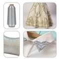thumbnail image 4 of Gold/ Silver Metallic Embroidery Thread Floss-Cross Stitch Thread for Embroidery and Decorative Sewing, 4 of 7