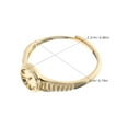 thumbnail image 2 of Raindrops Golden Adjustable Watch for Women's Mini Clock Elegant Design for Everyday Wear, 2 of 8