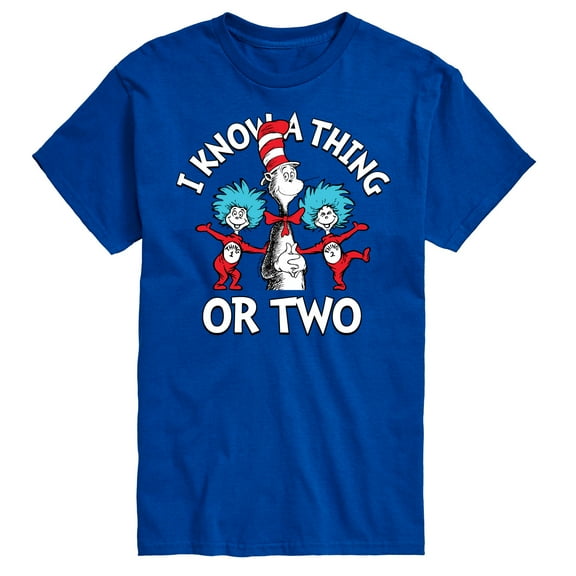 Dr. Seuss - I Know A Thing Or Two - Men's Short Sleeve Graphic T-Shirt
