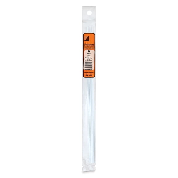 Plastruct Plastic Pentagon Rod - Pkg of 10, 0.05" W × 10" L