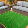 thumbnail image 2 of Earthkind 4'4"x6'10"Artificial Turf Basic Faux Grass Outdoor Area Rug, 2 of 8