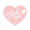 thumbnail image 5 of Dserhfy 150 Pcs Love Heart Shaped Thank You Cards 2.36 x 2.76 Inch Blank Notecards Greeting Cards for Wedding Baby Shower Small Business, 5 of 8