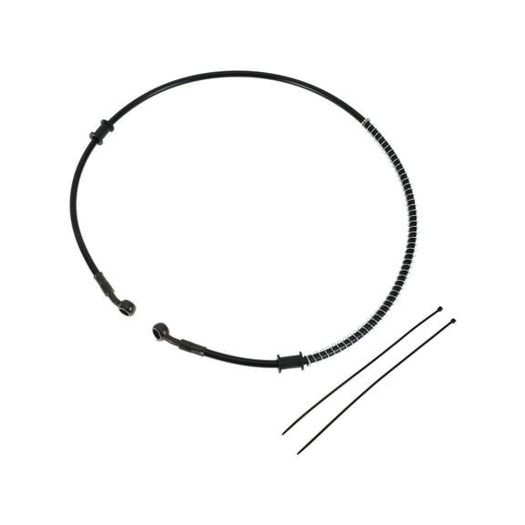 100cm Motorcycle Brake Clutch Oil Hose Line Cable Ties Motorcycle Hydraulic Brake Line for Motorcycles Dirt bikes ATV Black