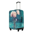 thumbnail image 2 of Daiia Flowers in Glass Vase Luggage Cover, Thickened Washable Travel Luggage Covers, Elastic Unique Baggage Covers for 18-20 inch Luggage-Small, 2 of 9