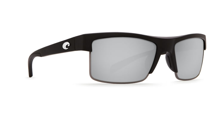 Gunmetal Rectangular Sunglasses 