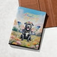 thumbnail image 5 of Welcome Spring Fairy Pitbull in Flower Meadow Travel Passport Wallet Terrier Dog Lover PU Leather Passport Holder Cover - 13002, 5 of 5