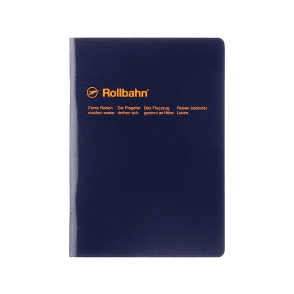 Delfonics Rollbahn Note Notebook: 5-1/2 in. x 7 in. (Dark Blue) B6 notebook