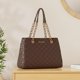 thumbnail image 2 of Bolsa Montana West con cadena acolchada para mujer, color café MWC-040CF, 2 of 7