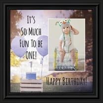 First Birthday for Baby Boy, My 1st Year Moments, Baby Keepsake Picture Frame, 6404B