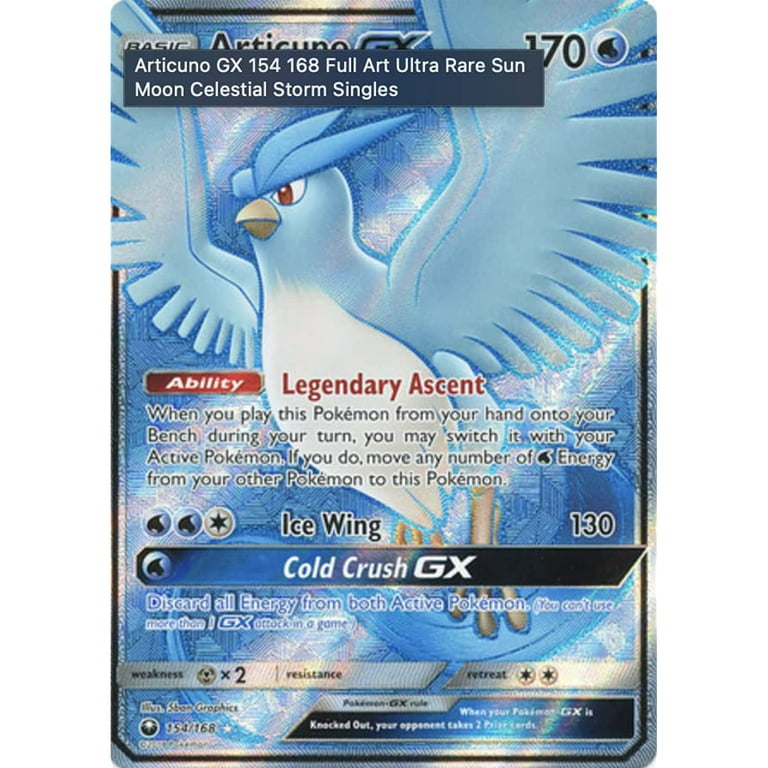 Articuno-GX Discards ALL Your Energy (Pokemon TCG) 