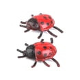 thumbnail image 4 of BELOVING 4xPlastic Artificial Beetle Insect Model Toy 12pcs Red + Black, 4 of 10