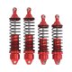 thumbnail image 2 of 4 Uds amortiguador trasero delantero amortiguador de aleación de aluminio accesorios de amortiguador aptos para coche TRAXXAS SLASH 1/10 RC rojo, 2 of 14