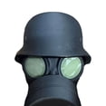 thumbnail image 3 of Tapa Cobertura para Acoplamiento Remolque Máscara Gas (estilo Corto Oscuro) Verde, 3 of 9