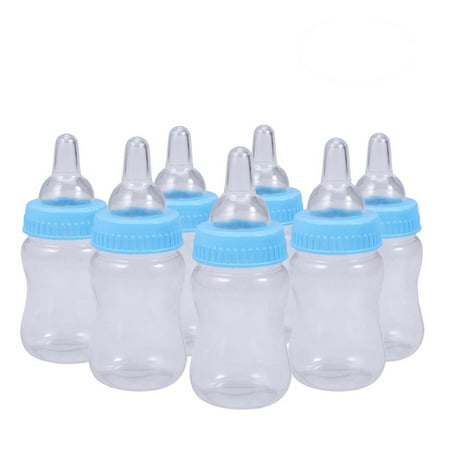 

Baby Bottle Box Candy Shower Gift Mini Bottle Bottles Partyblue Fillable Feeding Style Feeder Boysupplies Favor