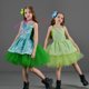 thumbnail image 2 of Vestido de verano para niñas de Inside Out, 2024, JOY SADNESS, ropa para niñas pequeñas, vestidos casuales de manga corta, vestidos de fiesta de boda para niñas pequeñas, 2 of 5