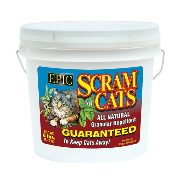 EPIC Scram for Cats All Natural Granular Repellent, 6 lb