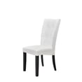 thumbnail image 2 of Aerys David Faux Marble Top Dining Table Set with 6 White Chairs, 2 of 3