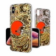 thumbnail image 2 of Cleveland Browns iPhone Paisley Design Glitter Case, 2 of 5