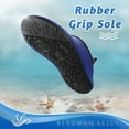 thumbnail image 4 of Bergman Kelly Mens and Womens Water Shoes (M 5-10; W 7-12), Aqua Socks, Barefoot Skin Shoes for Water Sports Beach Pool Yoga Surf US Casual Shoes, 4 of 9