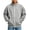 Gray, variant on Boys Full Zip Fleece Hoodless Hoodies Mock Neck Sweatshirts Kids Fall Winter Zip Up Gym Track Jackets with Pockets Size 5-16(Gray,9-10 Years)