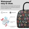 thumbnail image 3 of Lunch Bag Women,Zipper Closure Lunch Tote for Women Adult Men,Small Leakproof Mushroom Lunch Tote Office Lunch Cooler Bag for Work Office Picnic, 3 of 7