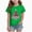 Y131-Green, variant on ORT Toddler Girls Boys Christmas Graphic T-Shirts Holiday Short Sleeve Tees Tops Xmas Short Sleeve Tops