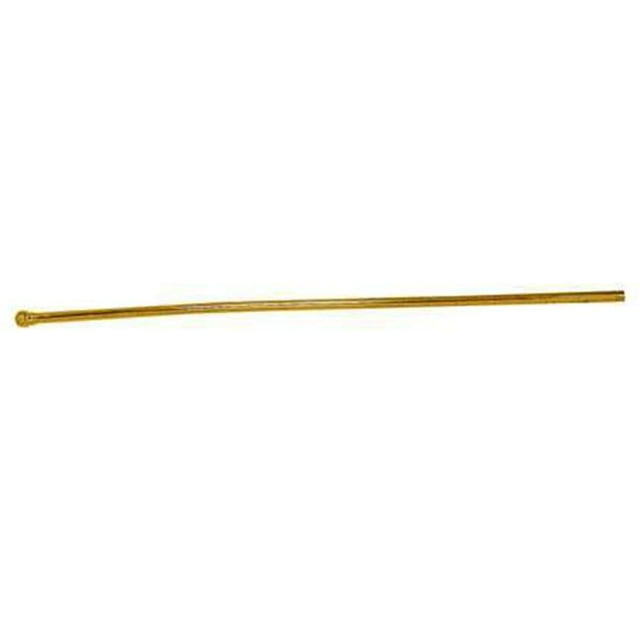 Kingston Brass CB38302 Complement 3/8-Inch Diameter Bullnose Lavatory Supply, 30-Inch, Polished Brass