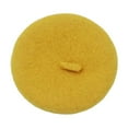 thumbnail image 2 of lionlar Dog Cat Hat Wool Beret Adjustable Elastic Rope Costume Dog Holiday Birthdays Dog Yellow, 2 of 8