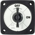 thumbnail image 3 of 6" Black and White Multipurpose Blue Sea 6005200 Battery Switch Single Circuit, 3 of 8