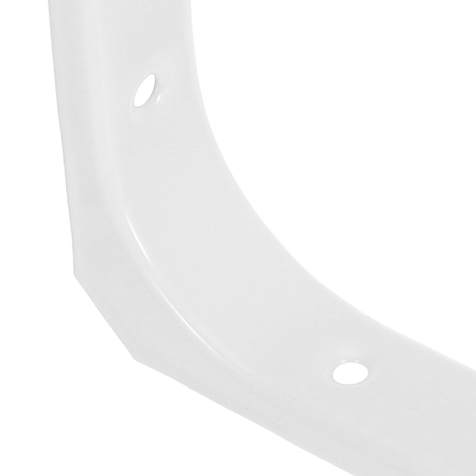 4Pcs L Bracket Heavy Duty Stainless Steel Shelf Support Corner Braces Joint Right Angle Bracket For Wood Furniture Cabinet White