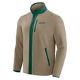 thumbnail image 2 of Men's NFL x Darius Rucker Collection by Fanatics  Tan New York Jets Heavyweight Polar Fleece Full-Zip Jacket, 2 of 6