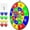 Type 2, variant on Casewin 28.74" Large Dart Board for Kids, Kids Dart Board with 16 Sticky Balls, Boys Toys, Indoor/ Sport Outdoor Fun Party Play Game Toys, Birthday Gifts for 3 4 5 6 7 8 9 10 11 12 Year Old Boys Girls
