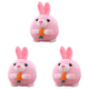 thumbnail image 1 of Juguete Peluche para en Activo Bolas Masticables para Que Juegan en Interiores (conejo Rosa), 1 of 6