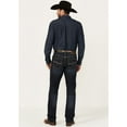 thumbnail image 3 of Cody James Men's Shadow Wash Jackson Slim Straight Stretch Denim Jeans Dark Wash 32W x 34L  US, 3 of 4
