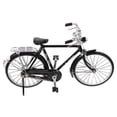 thumbnail image 2 of Vintage Style Simulated Bike Model with Base Mounting Hardware Miniature Alloy Bicycle Figurine for Home Desktop Decoration Lightweight Retro Craft, 2 of 4