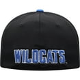 thumbnail image 4 of Men's Top of the World Black/Royal Kentucky Wildcats Two-Tone Reflex Hybrid Tech Flex Hat, 4 of 4