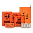 thumbnail image 1 of RHINO RESCUE First Aid Splint 36" X 4.3" Orange-Gray, Keep Bones in Position (6, Splint Bundle), 1 of 8