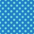thumbnail image 1 of Ahgly Company Machine Washable Indoor Square Transitional Neon Blue Area Rugs, 7' Square, 1 of 7