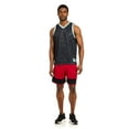 thumbnail image 5 of AND1 Men's and Big Men's Active Swing-Man Short, up to Size 3XL, 5 of 7